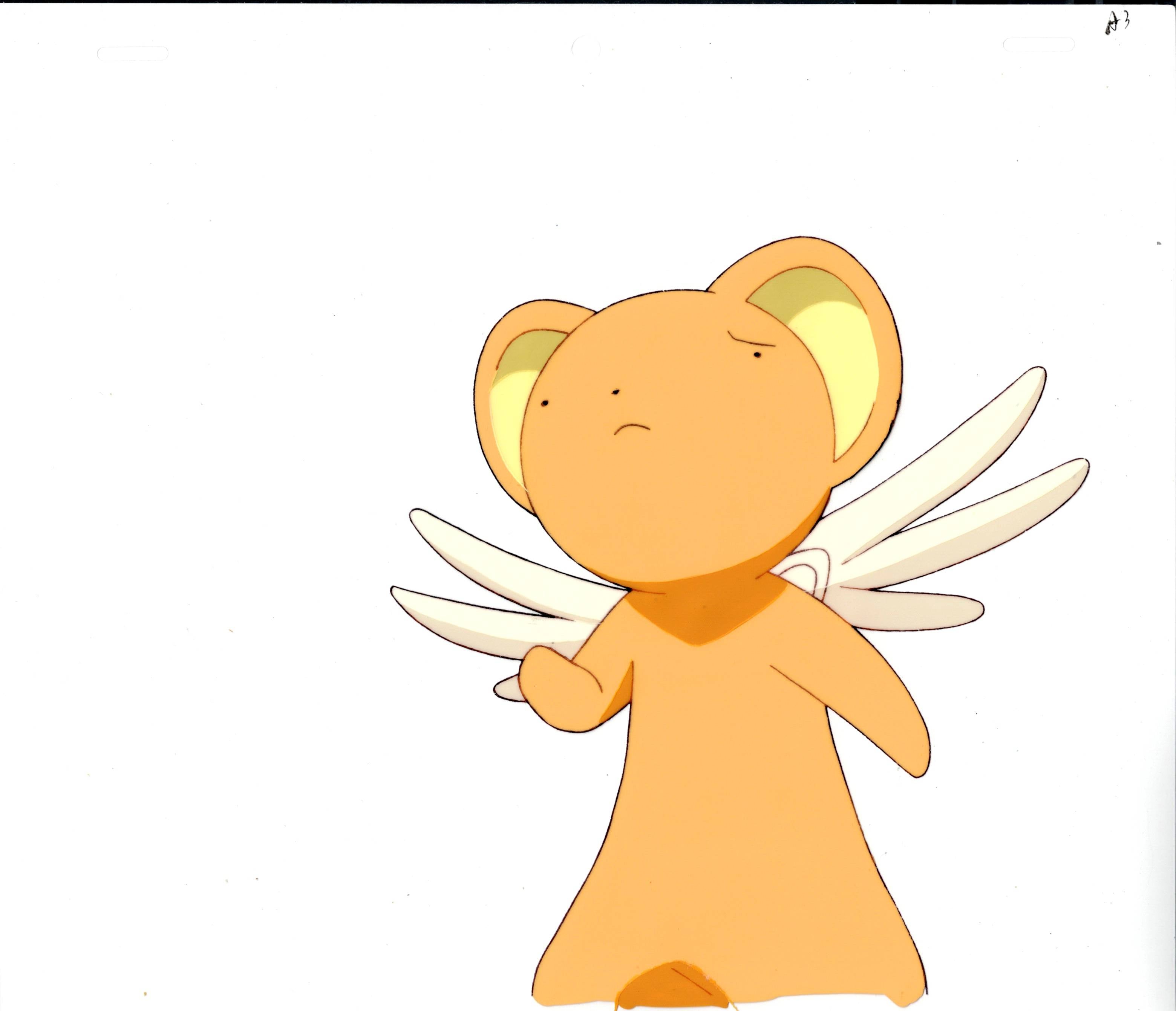 Cardcaptor Sakura Original Cel & Drawing (Cerberus/Kero-chan)