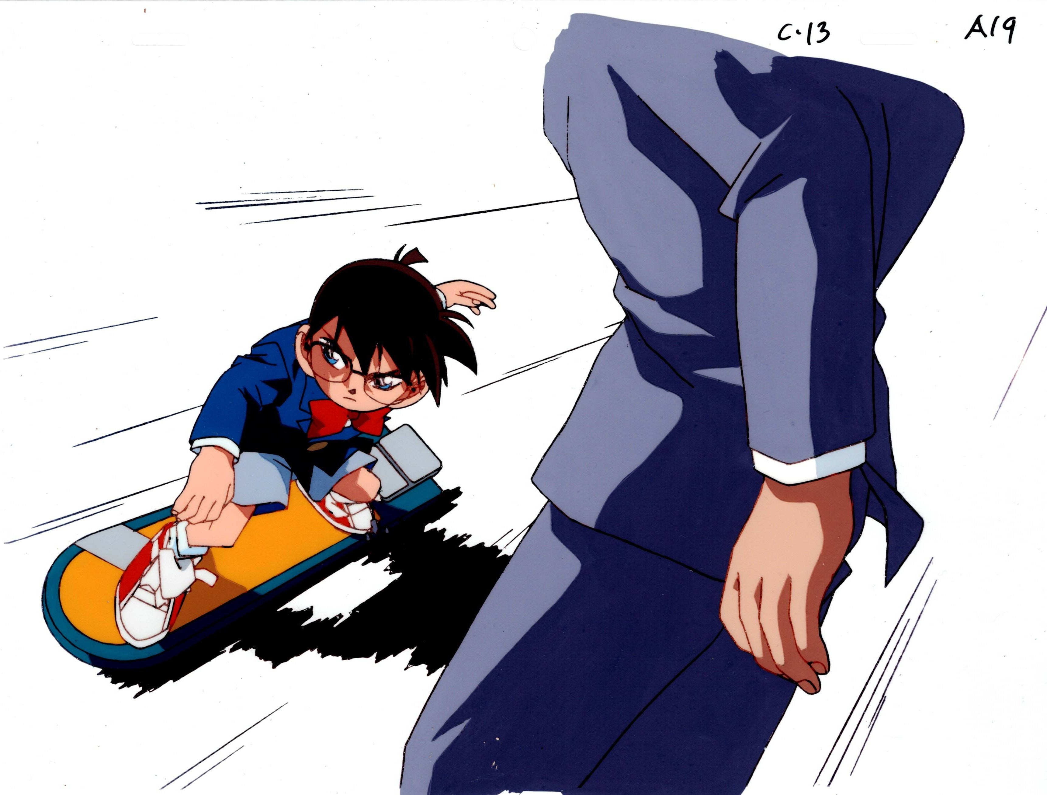 Detective Conan Original Cel & Drawing (Edogawa Conan)