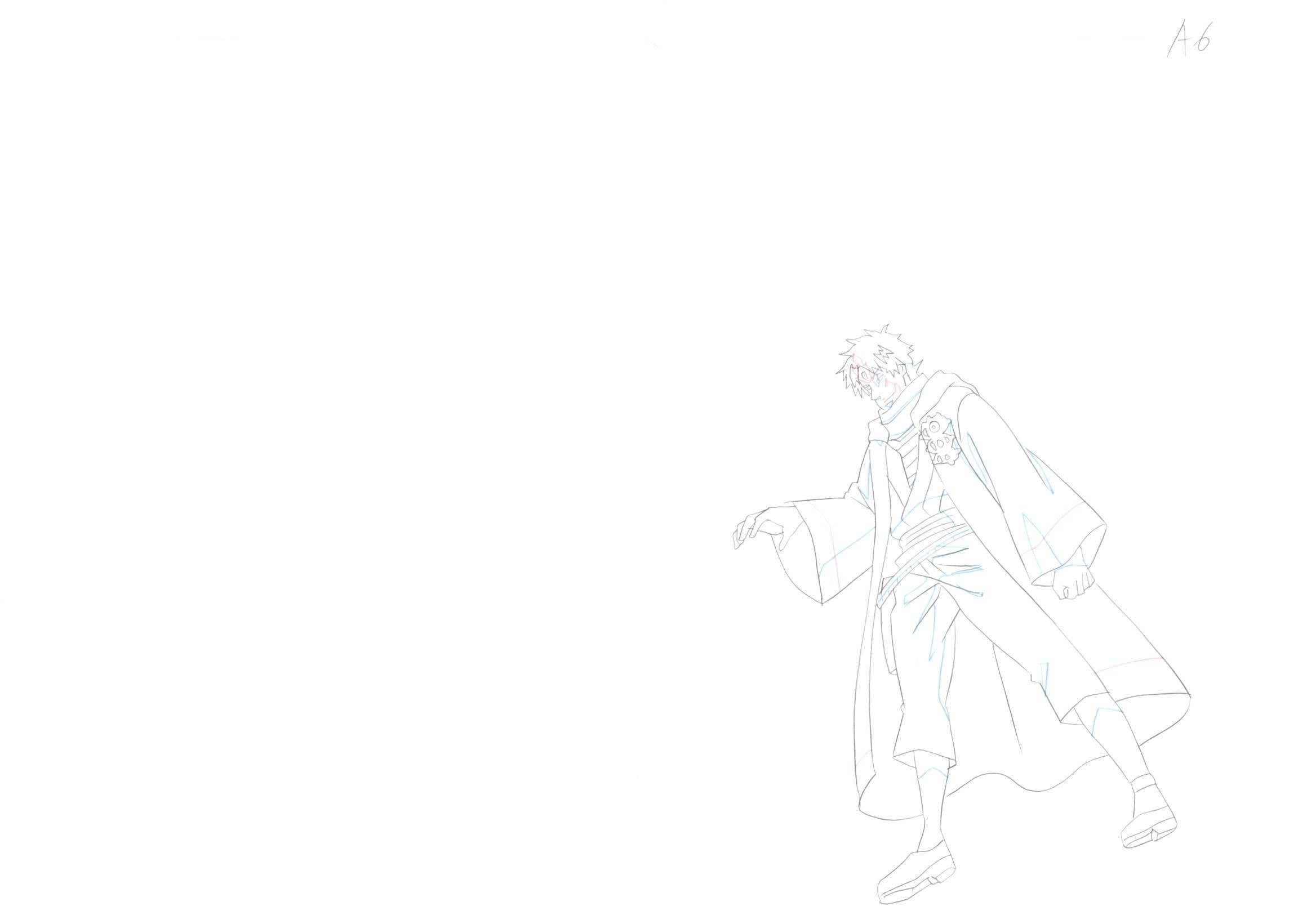 Black Clover Original Sketch (Rhya) 4-page Set