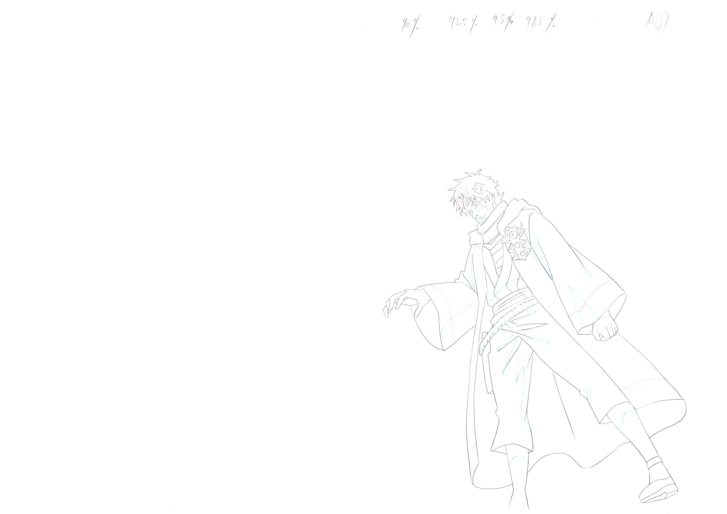 Black Clover Original Sketch (Rhya) 3-page Set