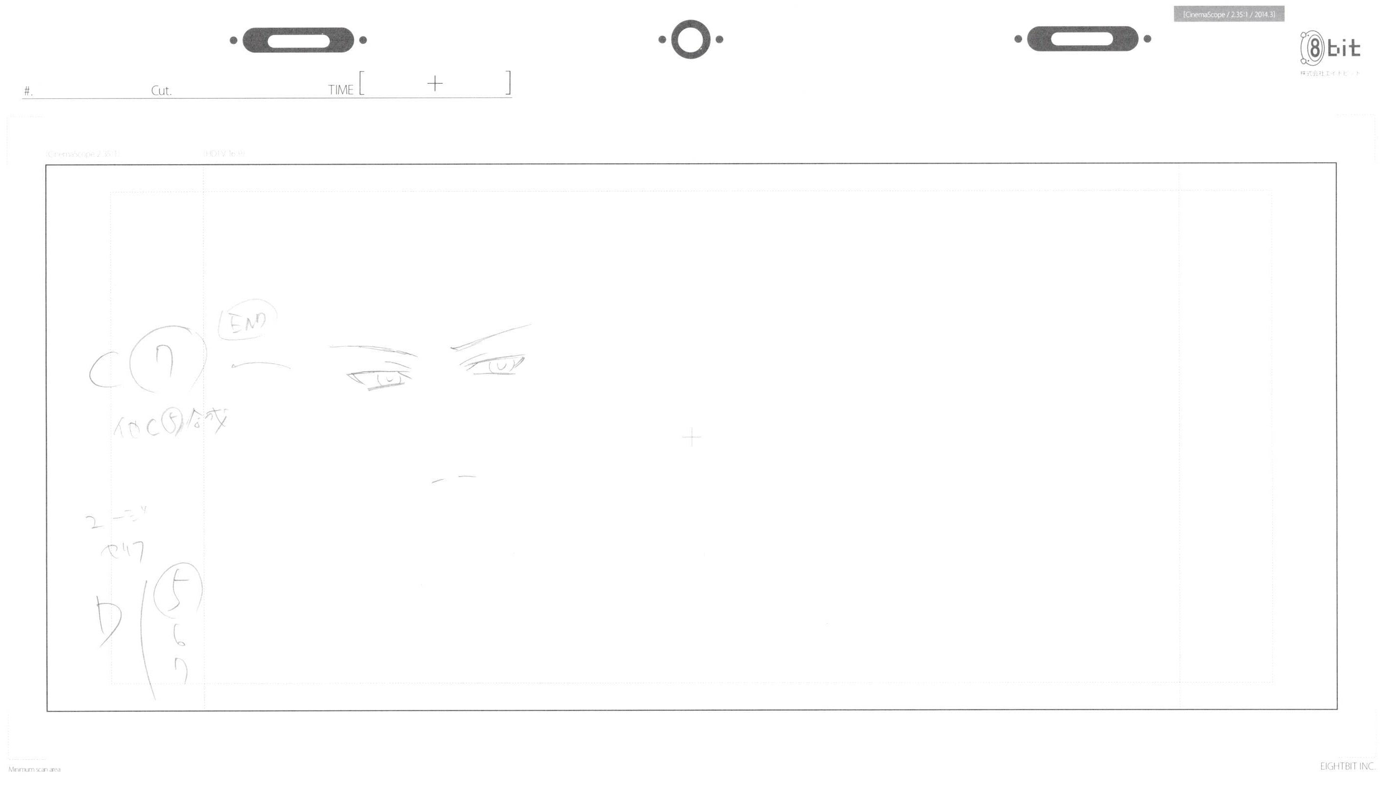 The Fruit of Grisaia Original Drawing (Amane Suou, Yuuji Kazami) 6-page Set