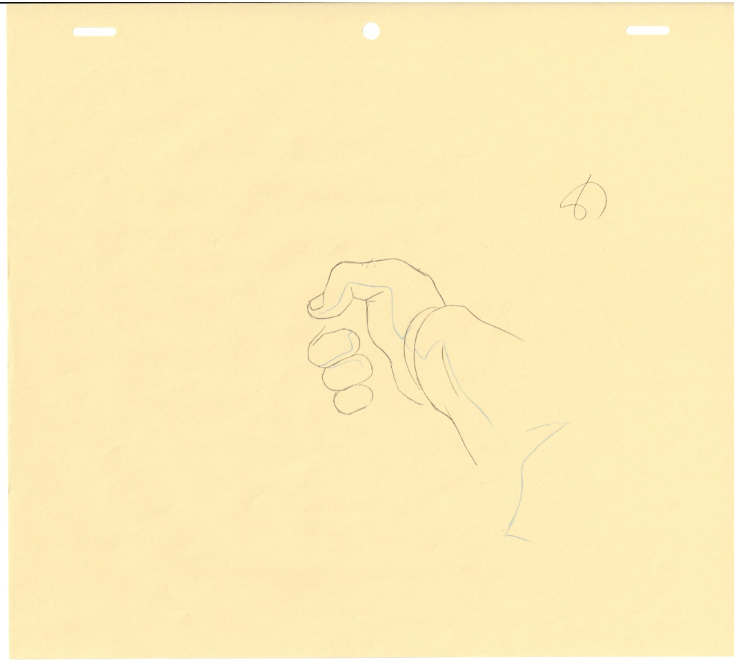 Lupin III boceto original (Pistola)