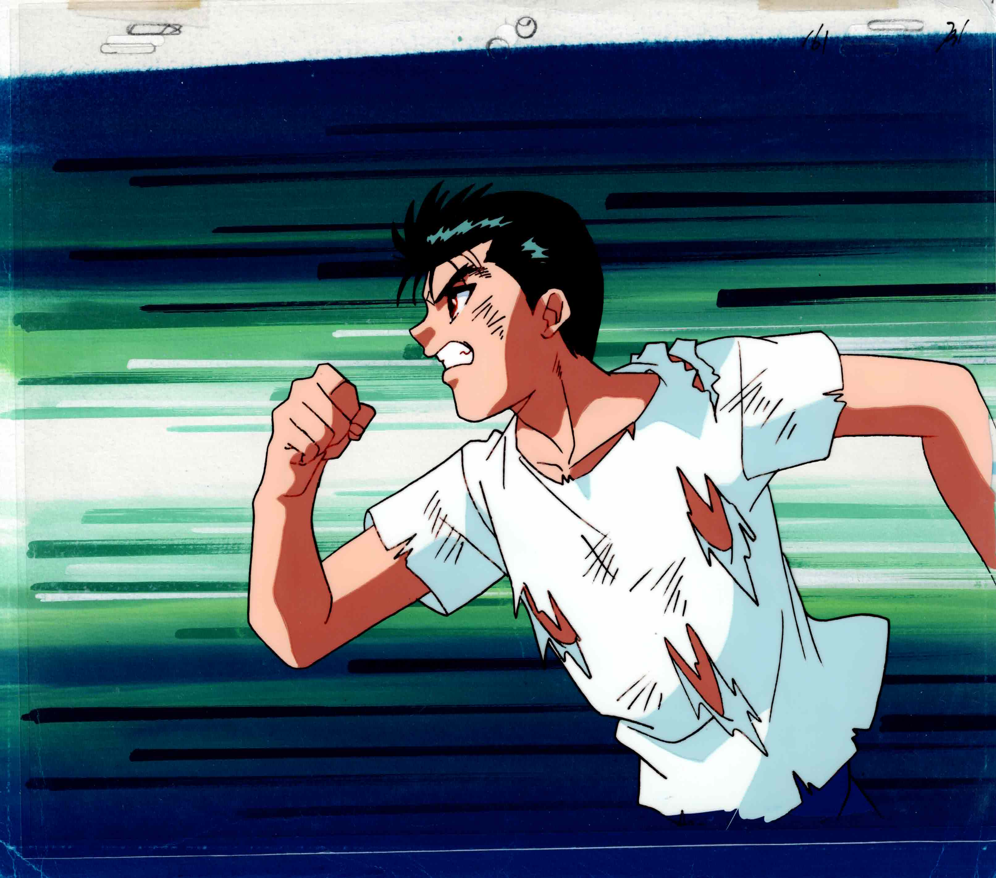 YuYu Hakusho  Original Cel・Background (Yusuke Urameshi)