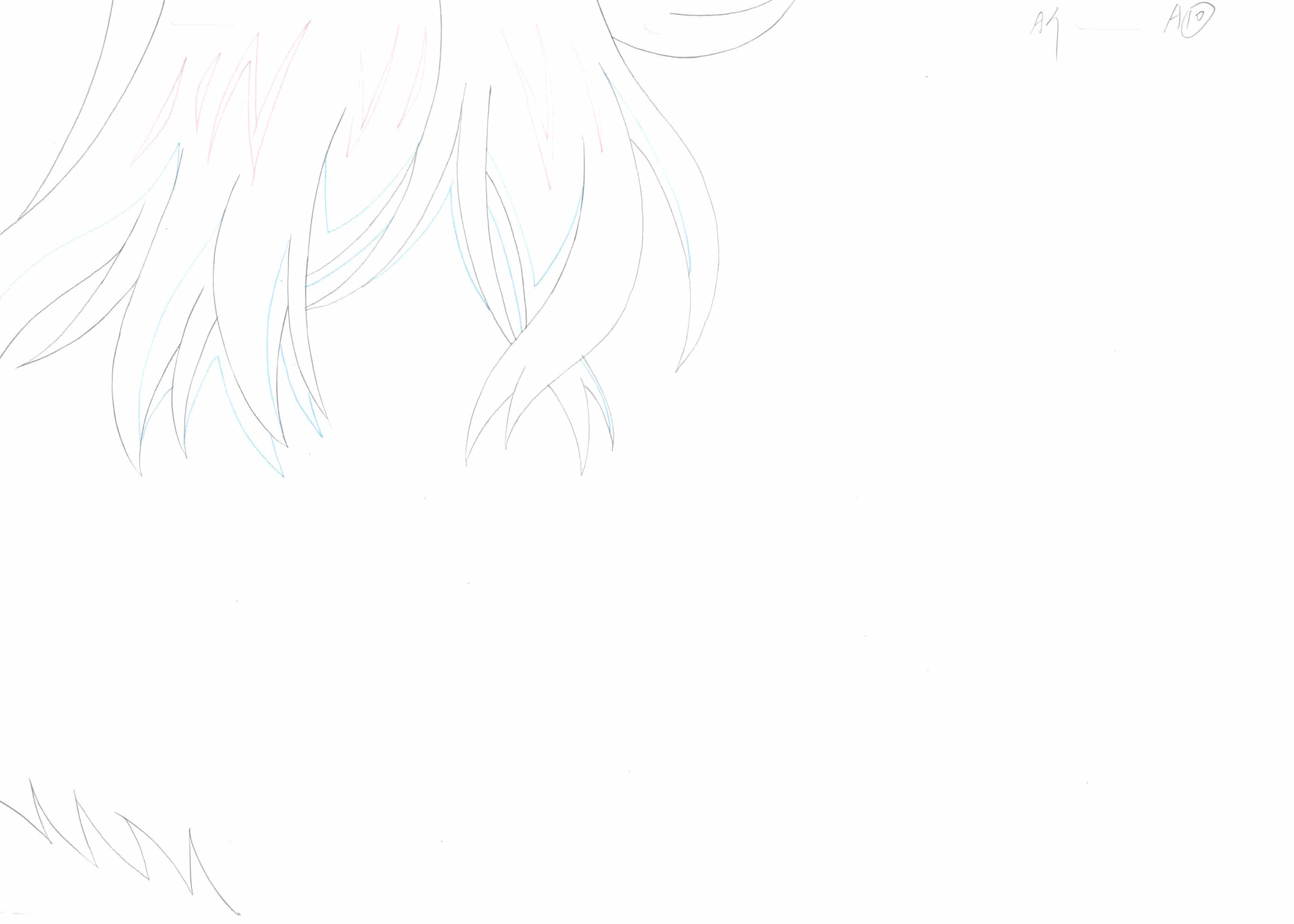 Black Clover Original Sketch (Yuno Grinberryall, Sylph) 19 Page Set