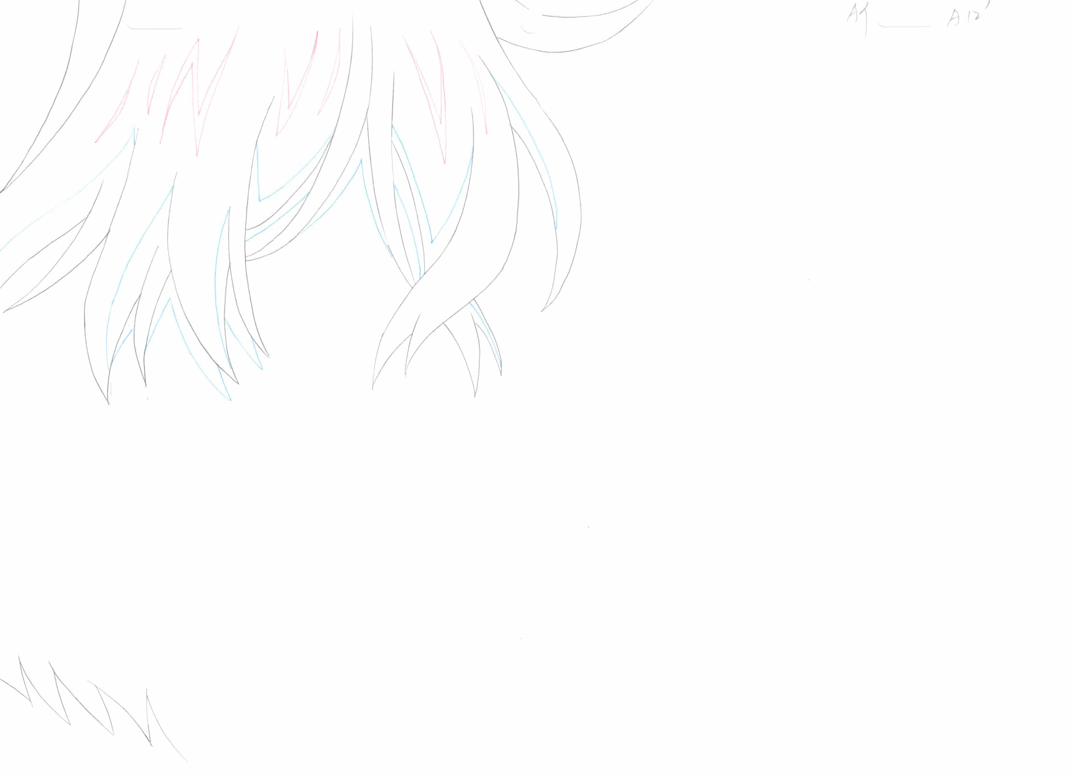 Black Clover Original Sketch (Yuno Grinberryall, Sylph) 19 Page Set
