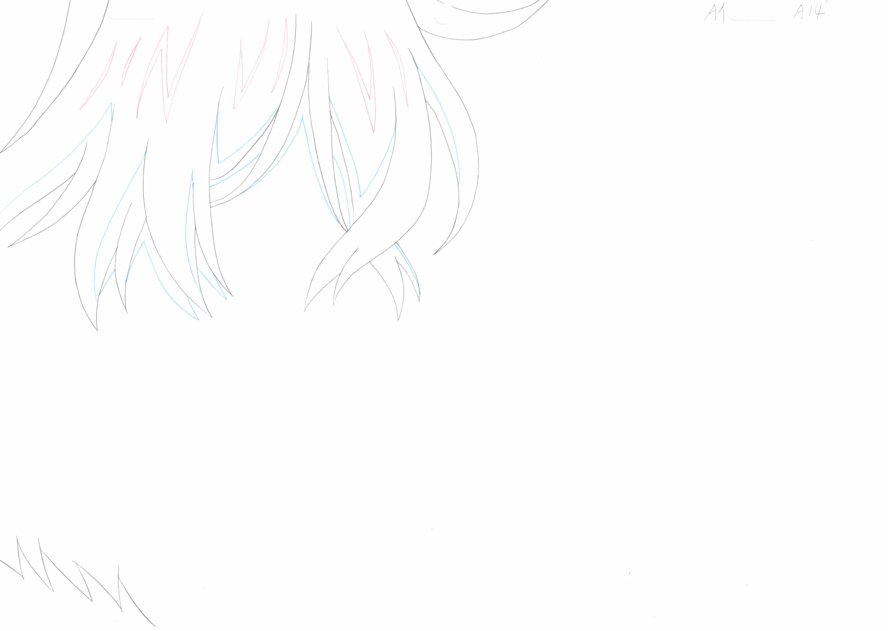 Black Clover Original Sketch (Yuno Grinberryall, Sylph) 19 Page Set