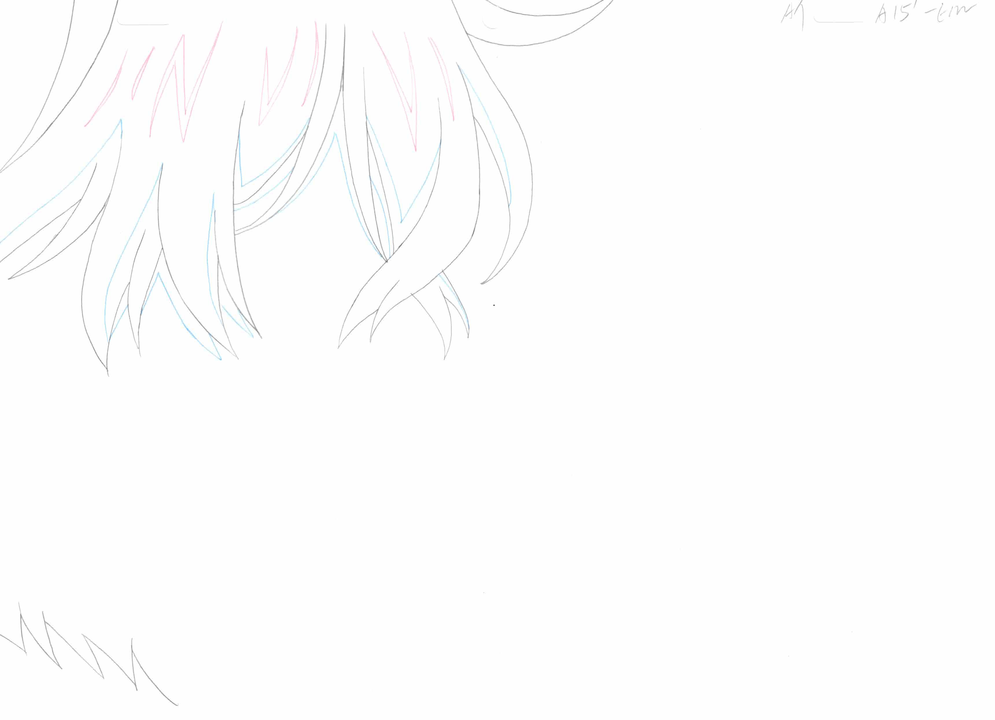 Black Clover Original Sketch (Yuno Grinberryall, Sylph) 19 Page Set