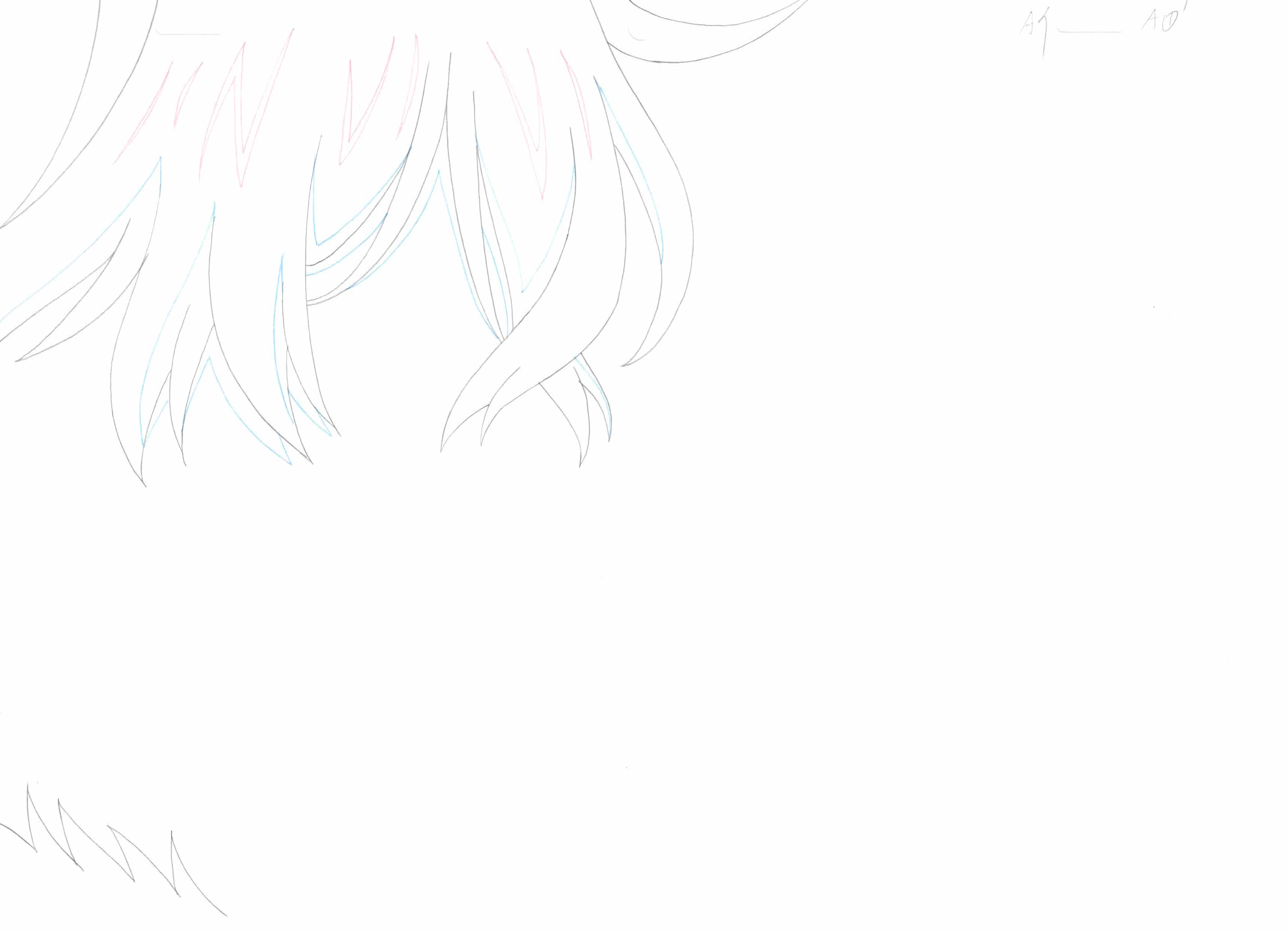 Black Clover Original Sketch (Yuno Grinberryall, Sylph) 19 Page Set