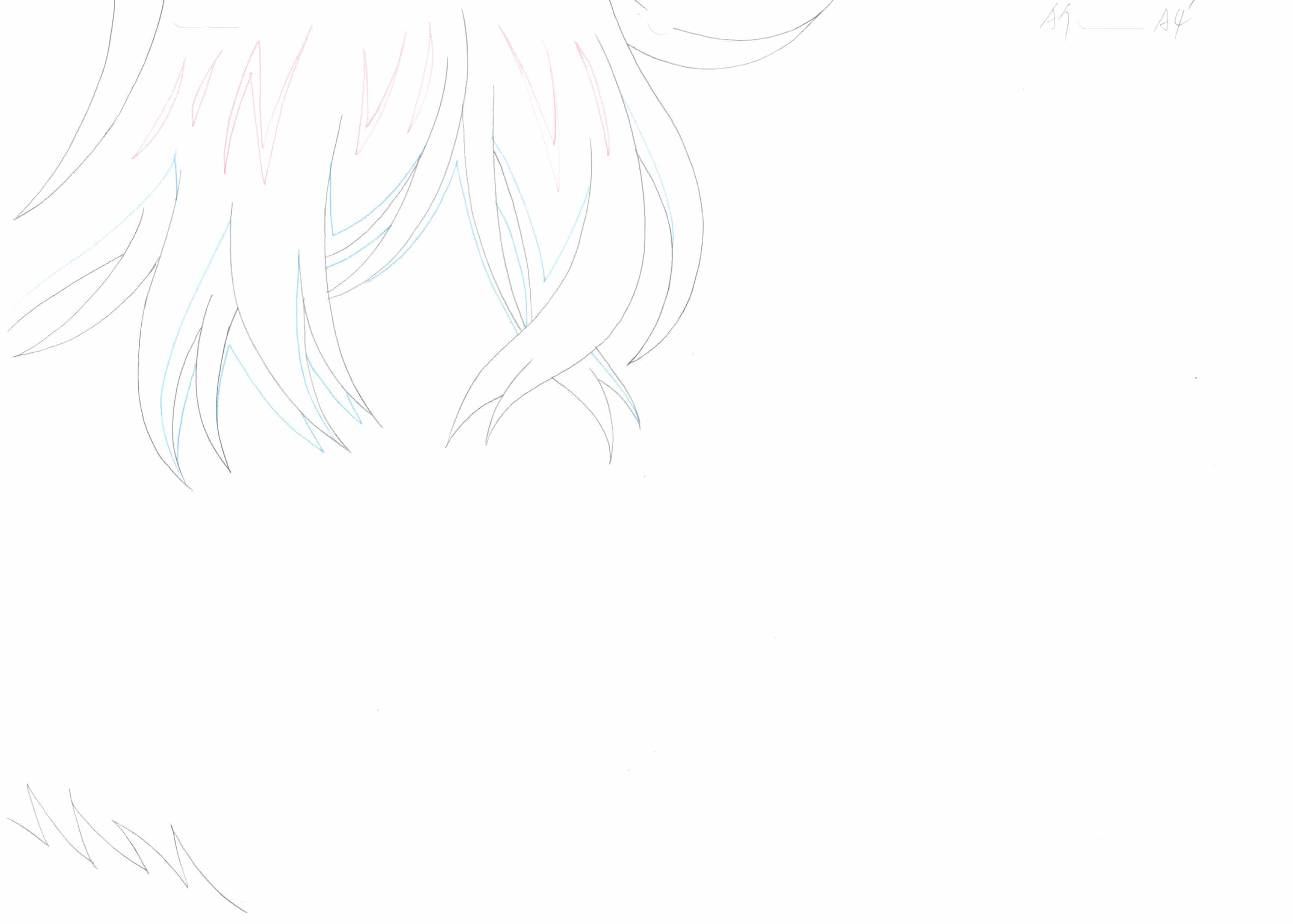 Black Clover Original Sketch (Yuno Grinberryall, Sylph) 19 Page Set