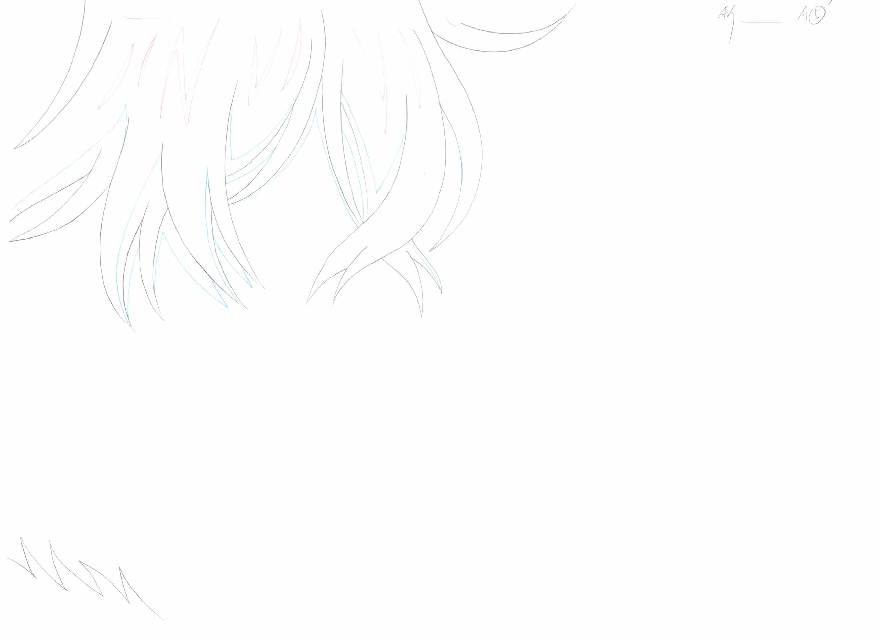 Black Clover Original Sketch (Yuno Grinberryall, Sylph) 19 Page Set