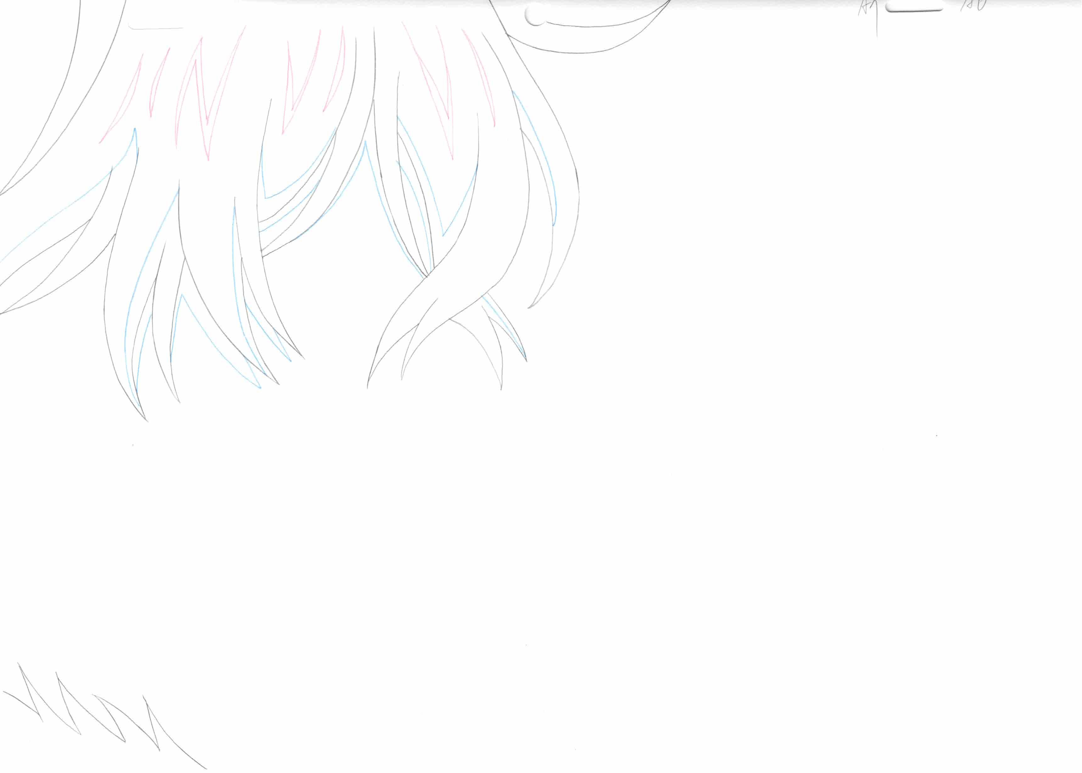 Black Clover Original Sketch (Yuno Grinberryall, Sylph) 19 Page Set