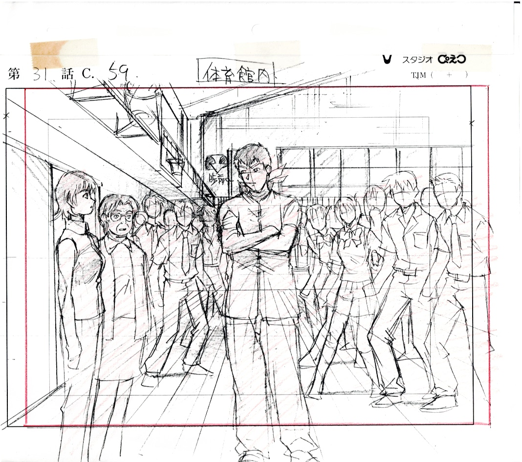 GTO 「Eikichi Onizuka」 Original Drawing