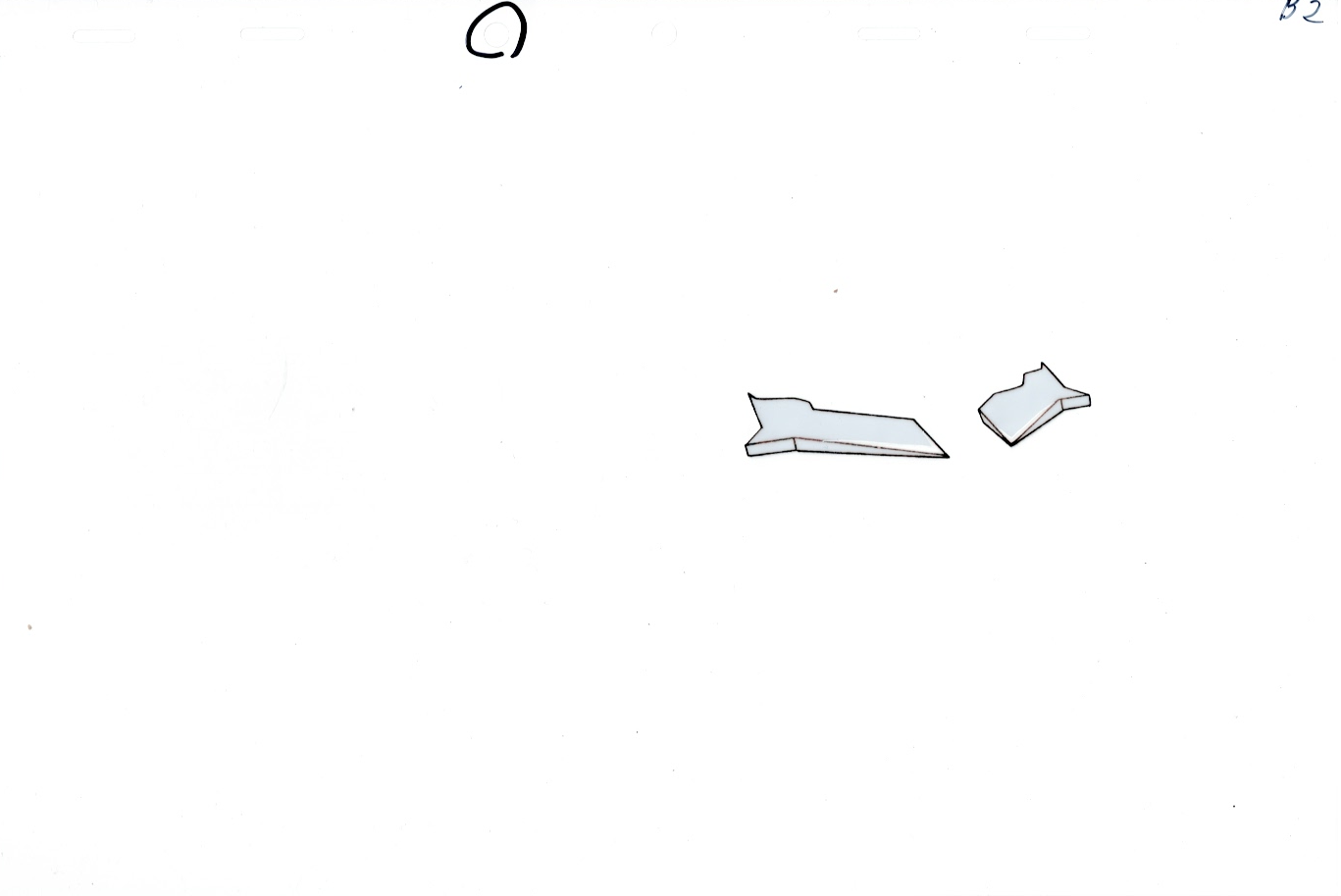 Mobile Suit Gundam Wing (Gundam Deathscythe) Original Cel and Drawing 12 page set