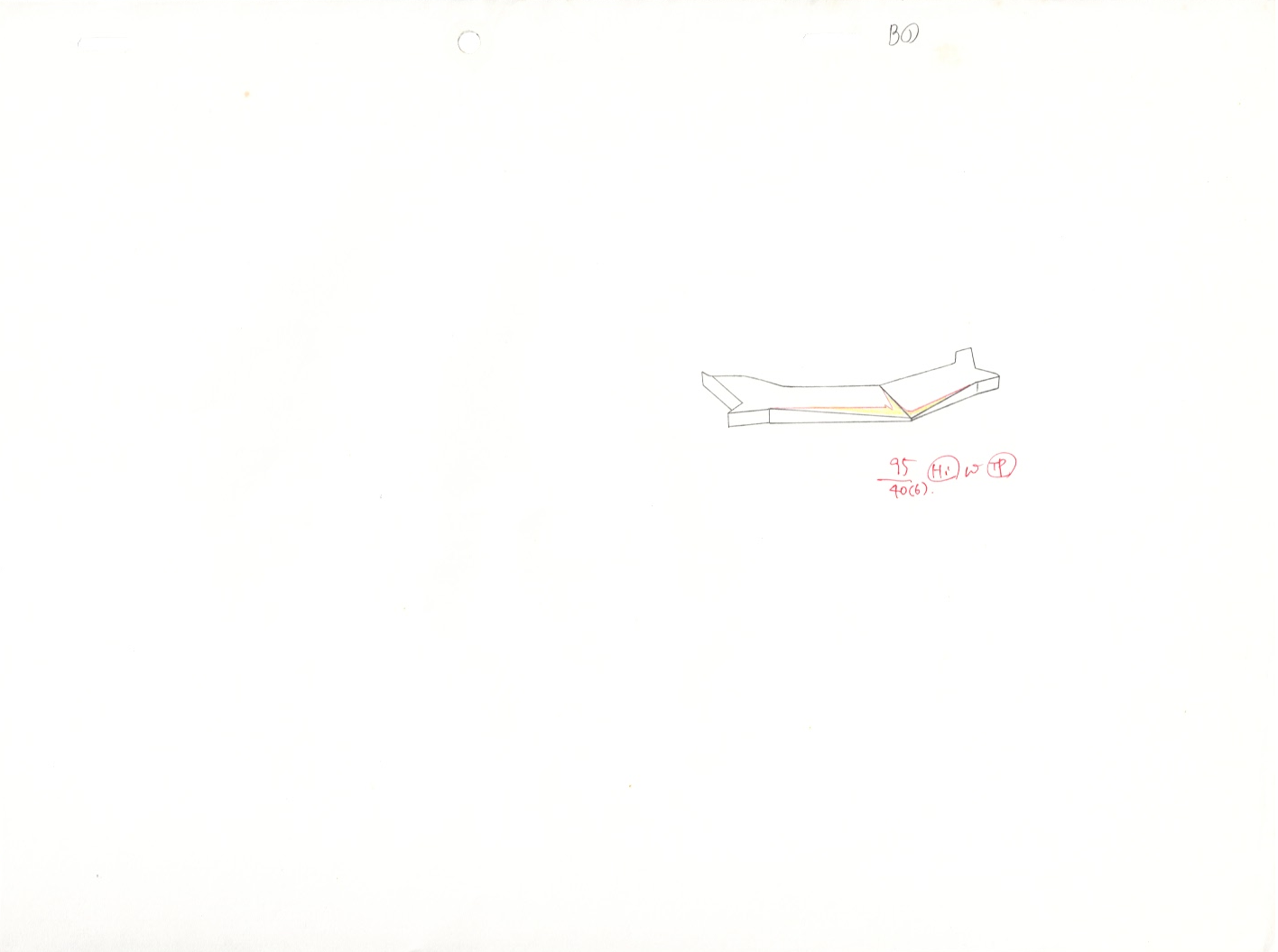 Mobile Suit Gundam Wing (Gundam Deathscythe) Original Cel and Drawing 12 page set