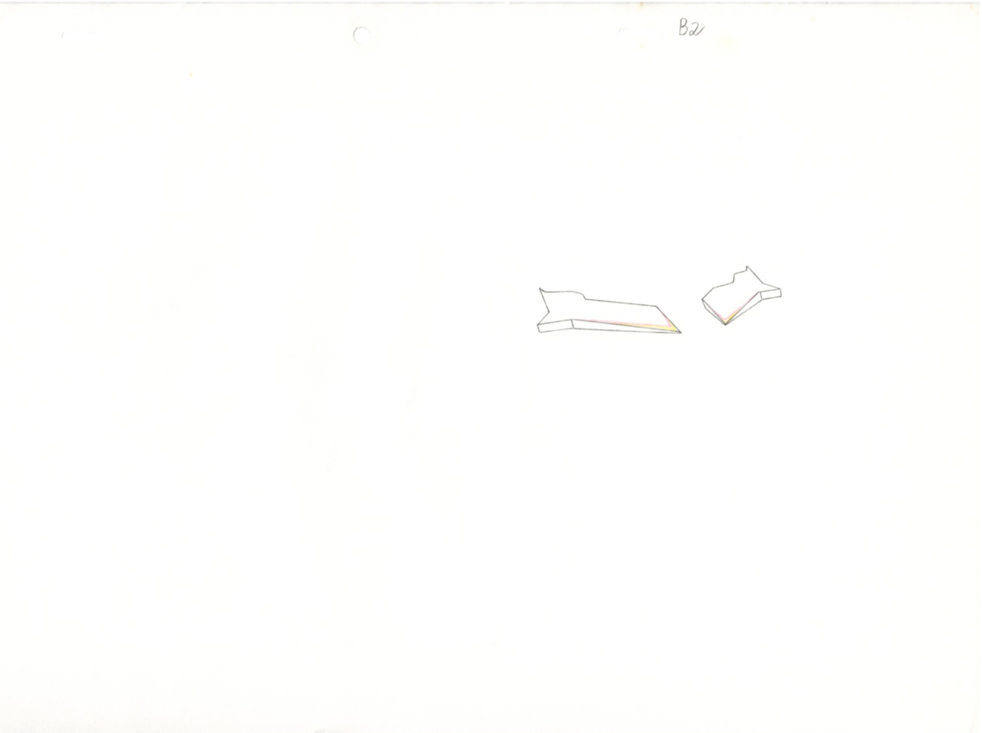 Mobile Suit Gundam Wing (Gundam Deathscythe) Original Cel and Drawing 12 page set