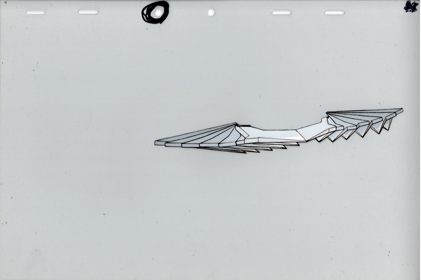 Mobile Suit Gundam Wing (Gundam Deathscythe) Original Cel and Drawing 12 page set