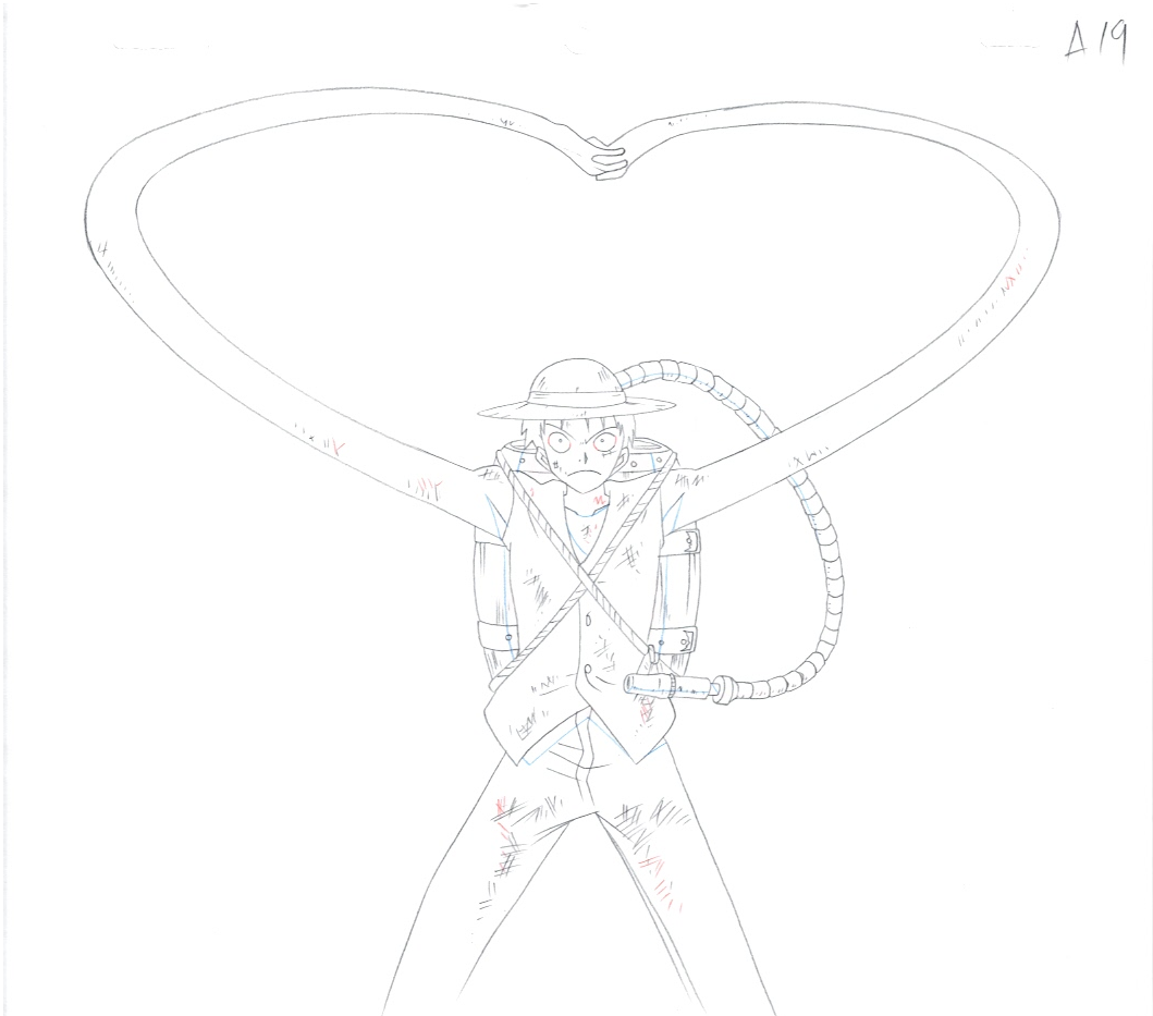 One Piece Original Drawing (Monkey D Luffy)