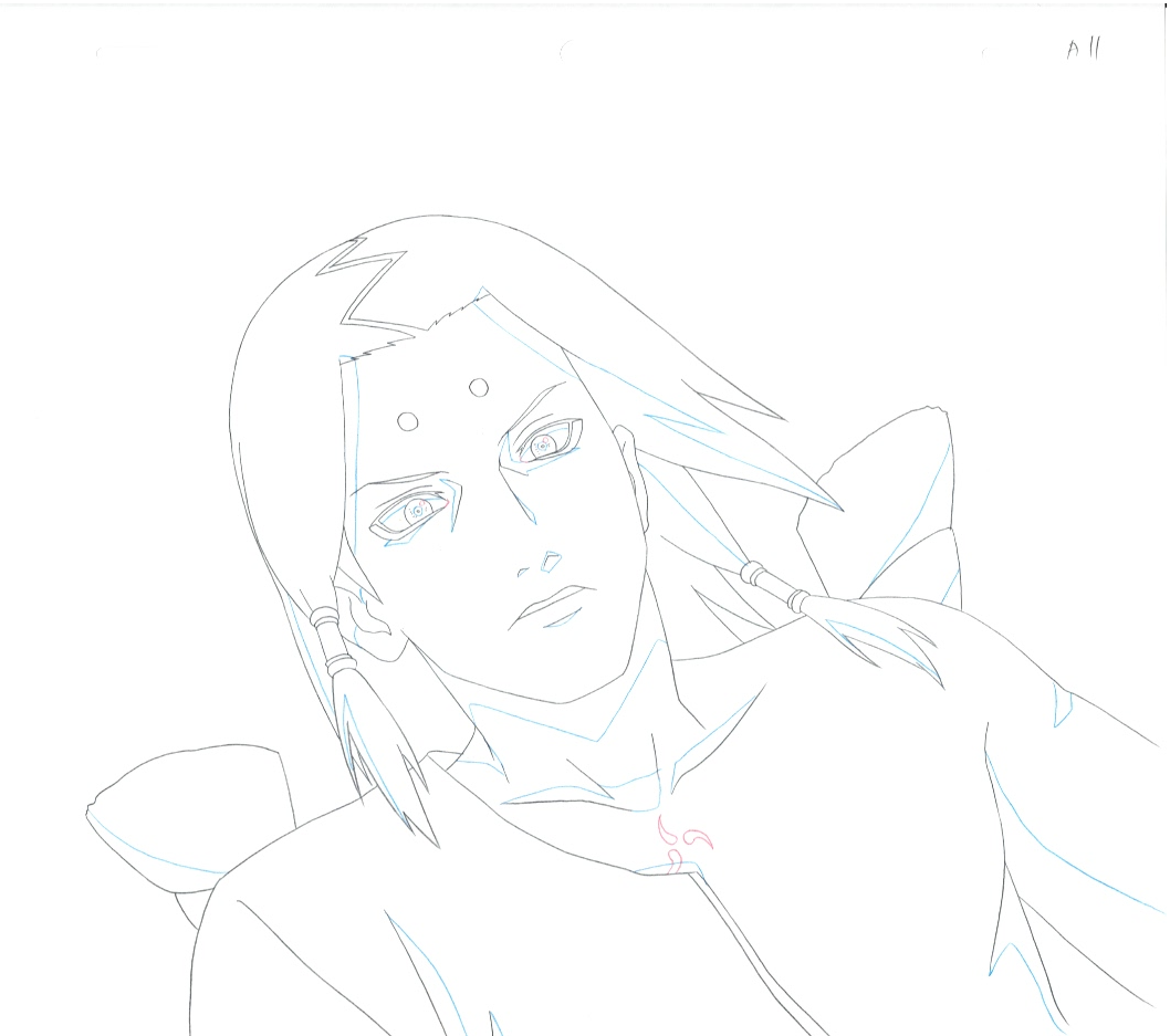 Naruto Original Drawing (Kimimaro)