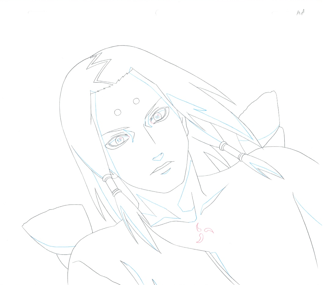 Naruto Original Drawing (Kimimaro)