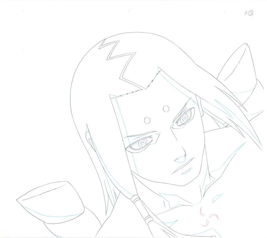 Naruto Original Drawing (Kimimaro)