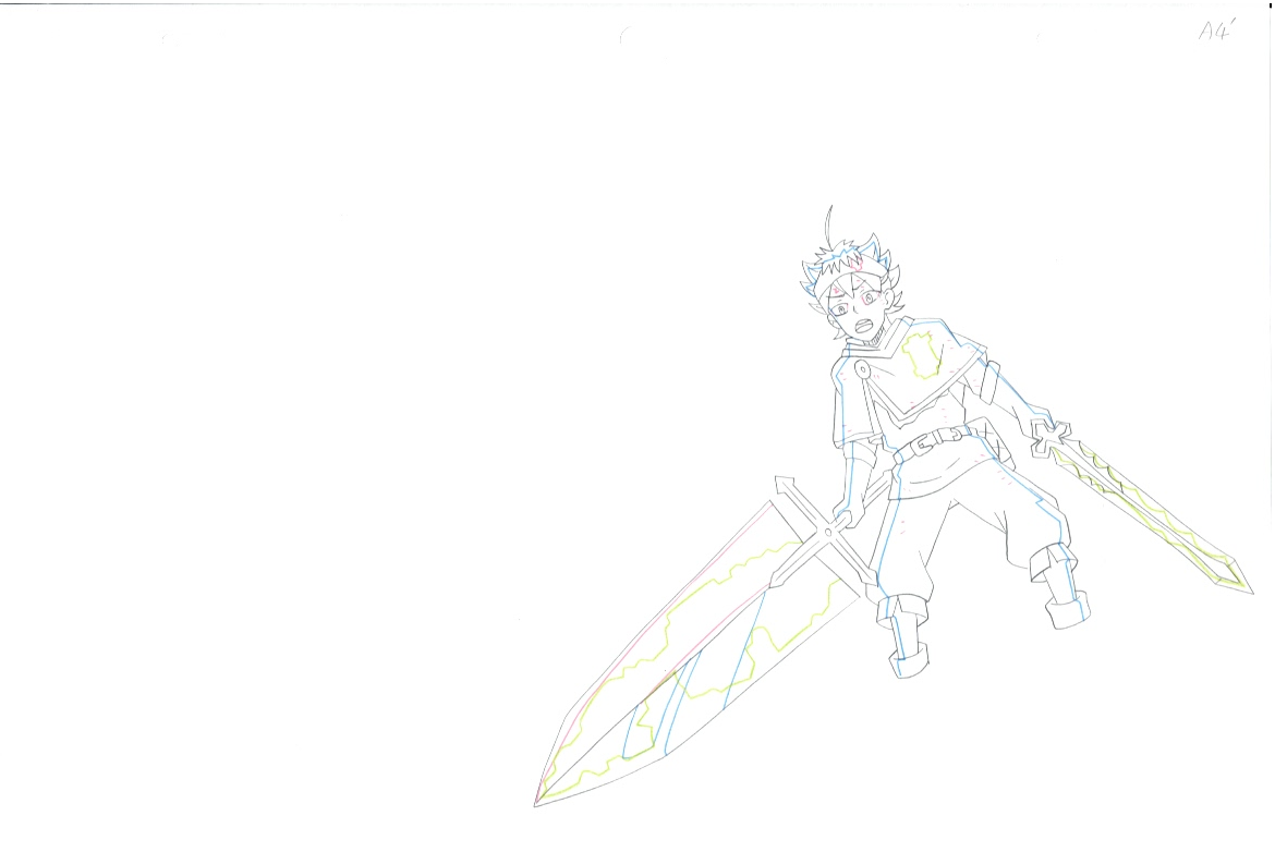 Black Clover Original (Asta) 4-page Set