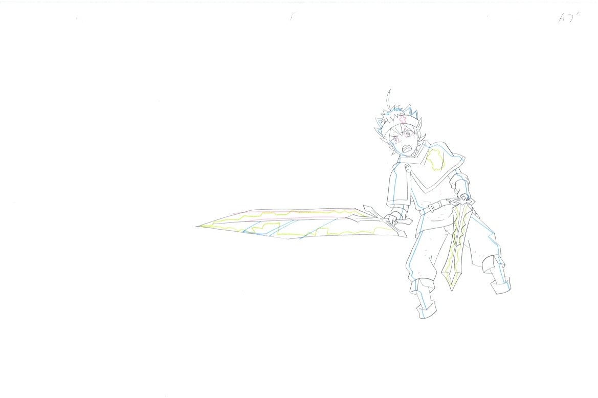 Black Clover Original (Asta) 4-page Set