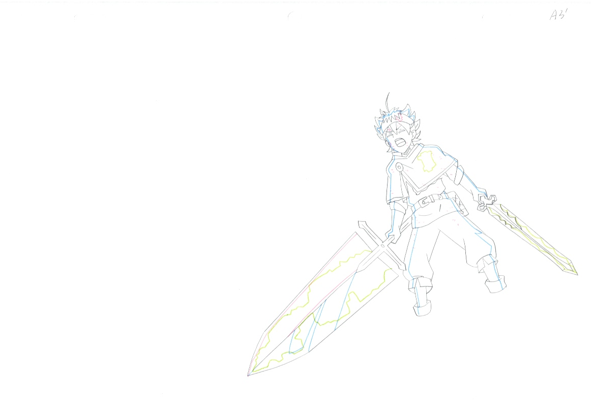 Black Clover Original (Asta) 4-page Set