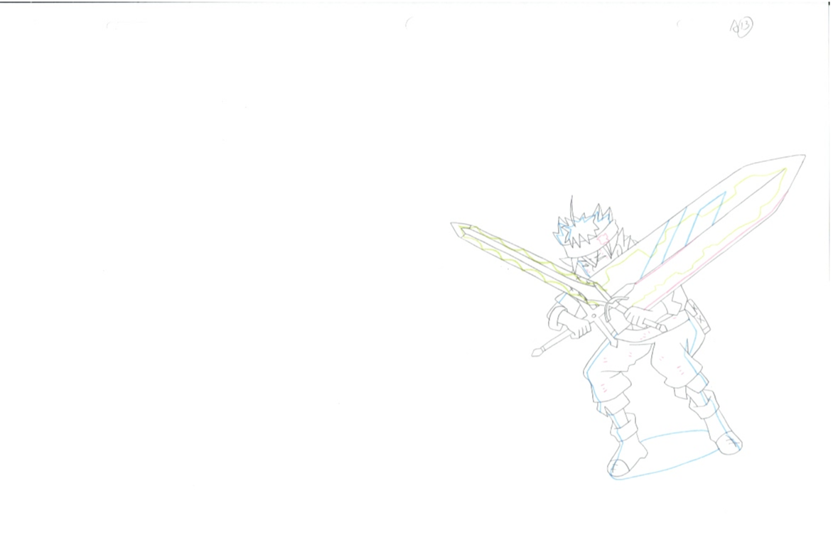 Black Clover Original (Asta) 4-page Set