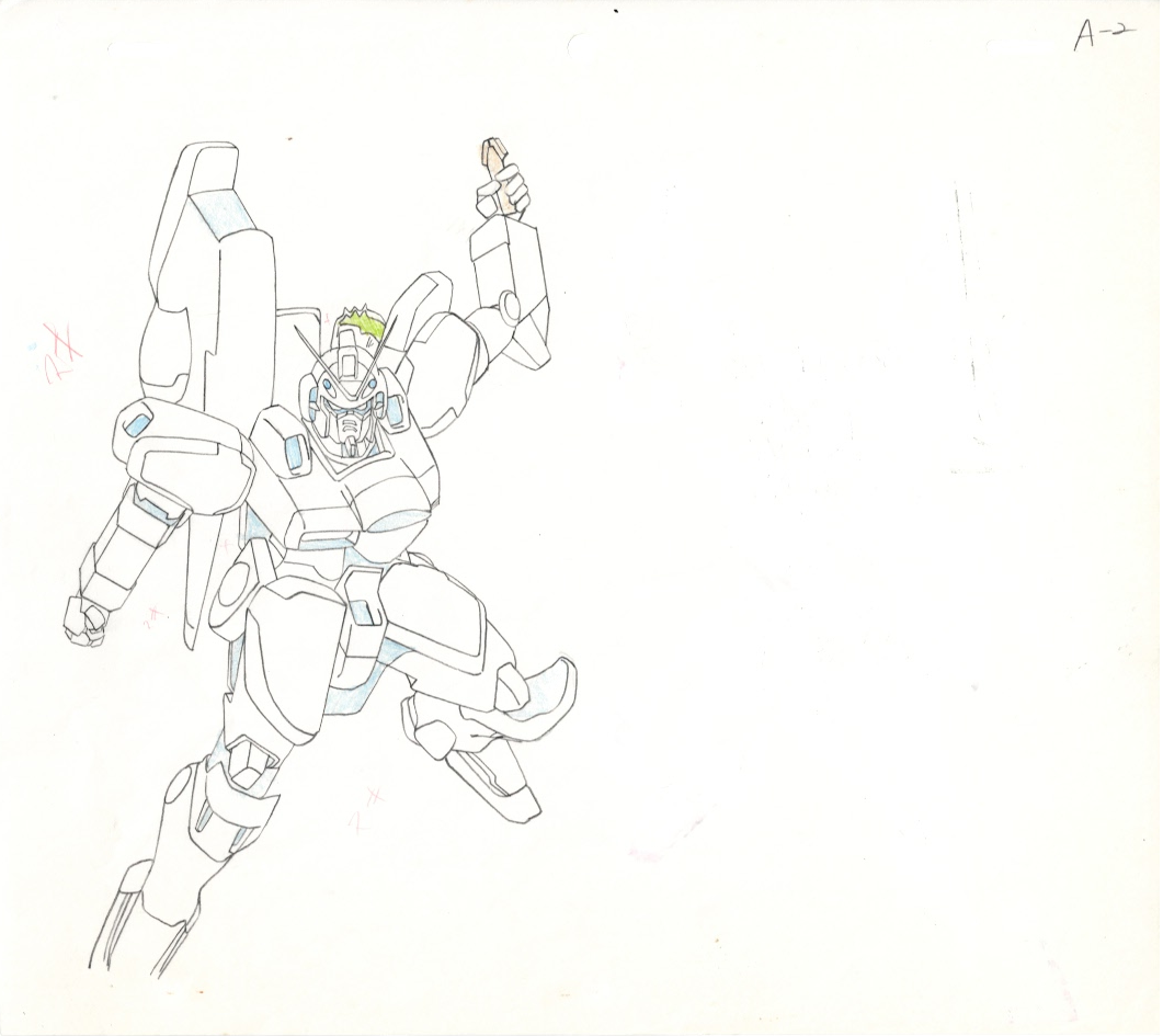 Mobile Suit Victory Gundam Original Drawing (V Dash Gundam)