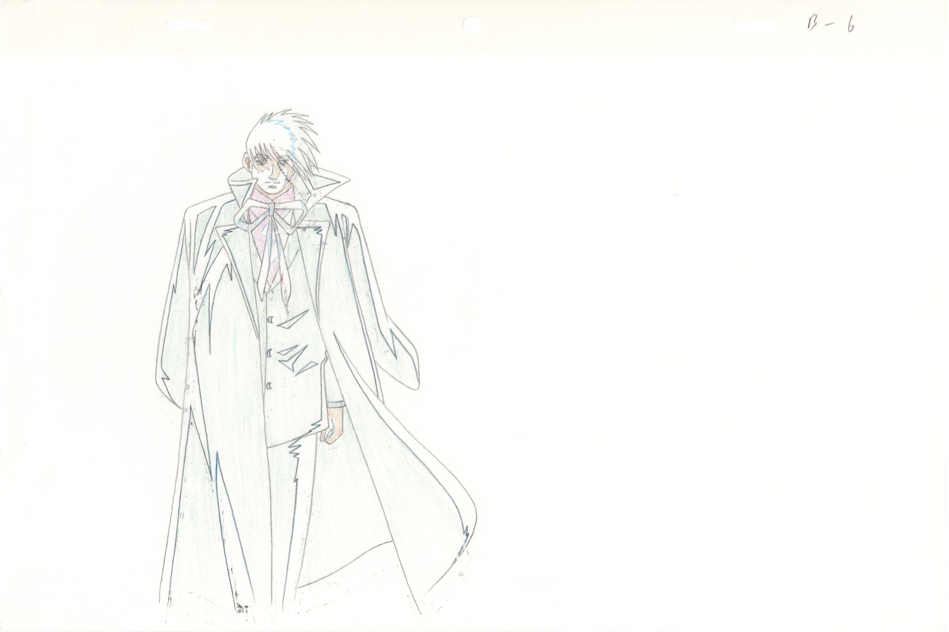 Black Jack Original Cel & Drawing & Background