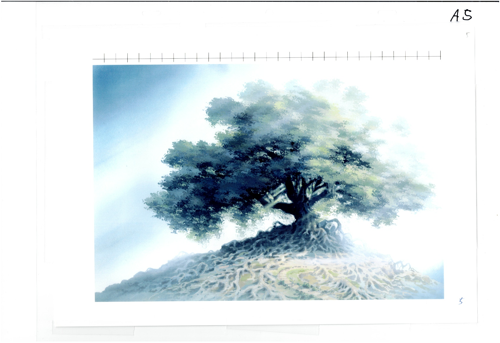 Black Jack Original Cel & Drawing & Background