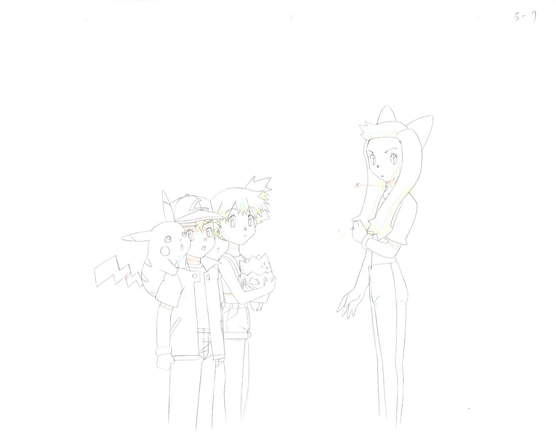 Pokemon Original Sketch