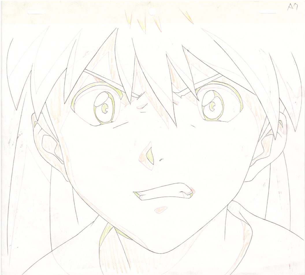 Neon Genesis Evangelion Original Drawing (Asuka Langley Soryu)
