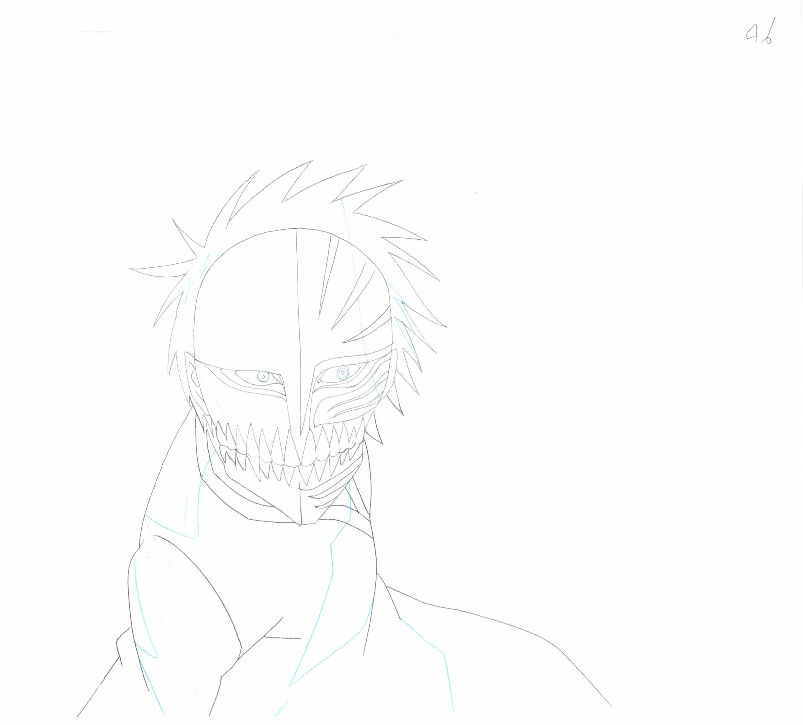 Boceto original de Bleach (Kurosaki Ichigo)