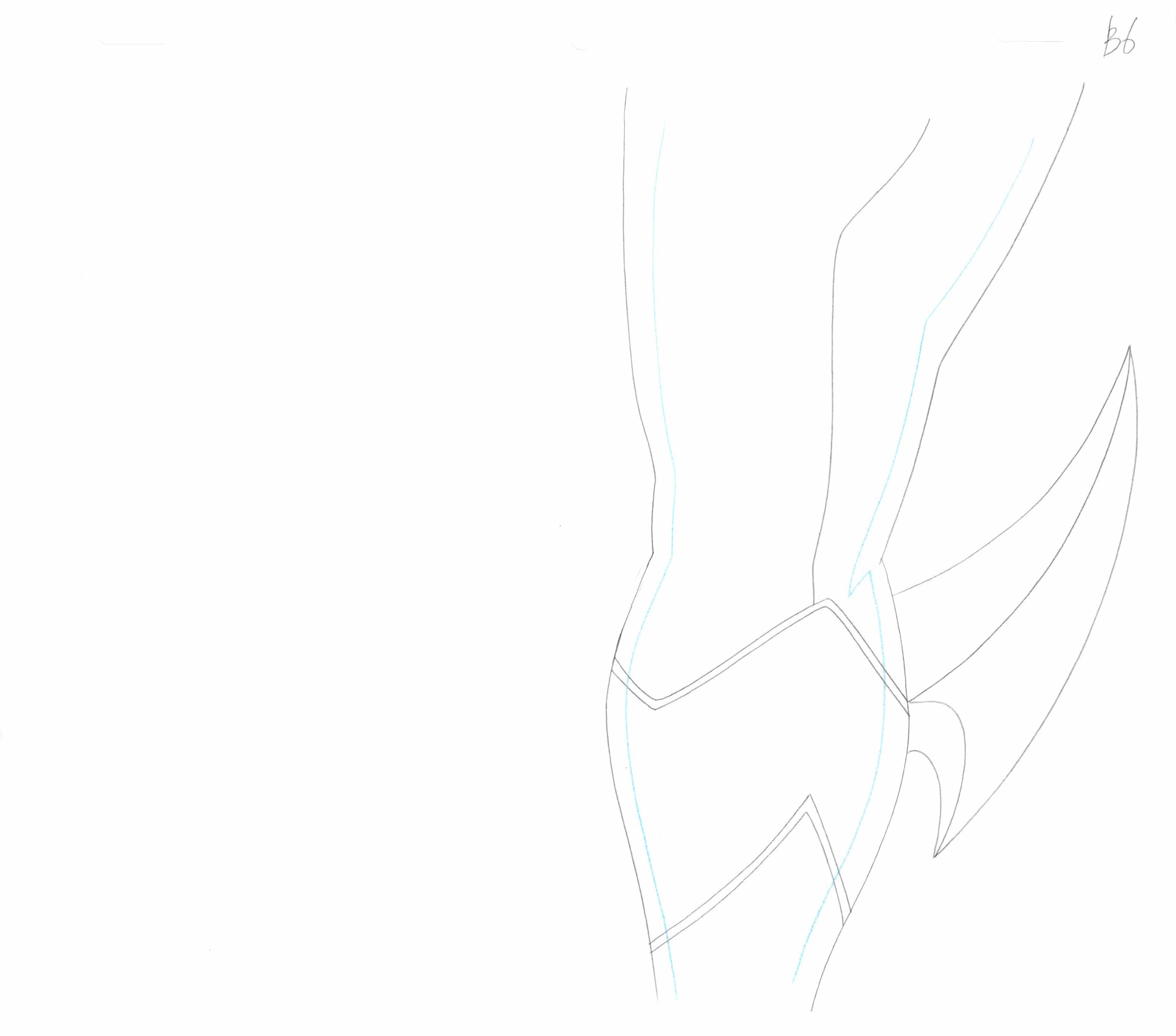 Boceto original de Bleach (Kurosaki Ichigo)