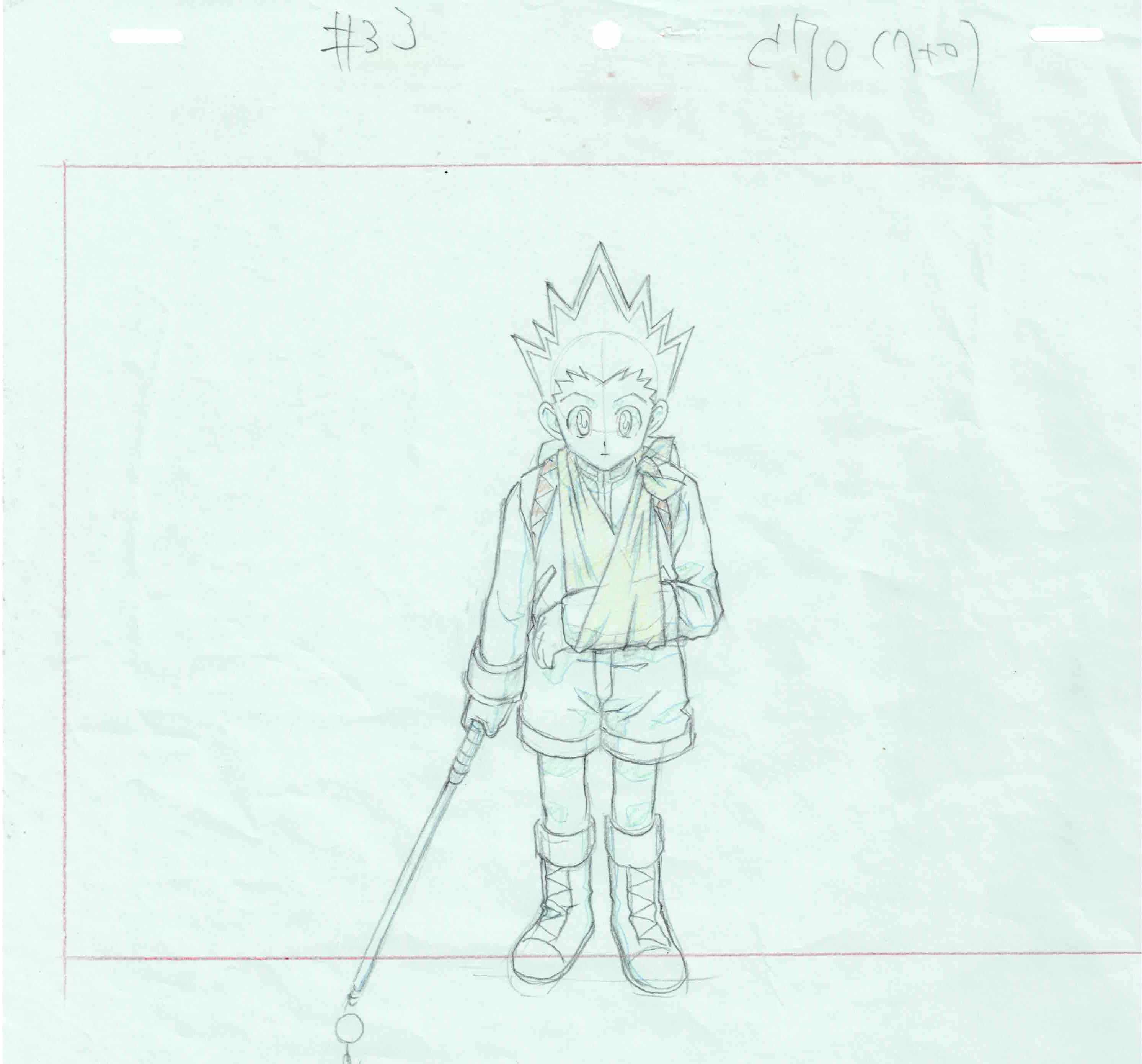 Hunter x Hunter Original Drawing (Gon)