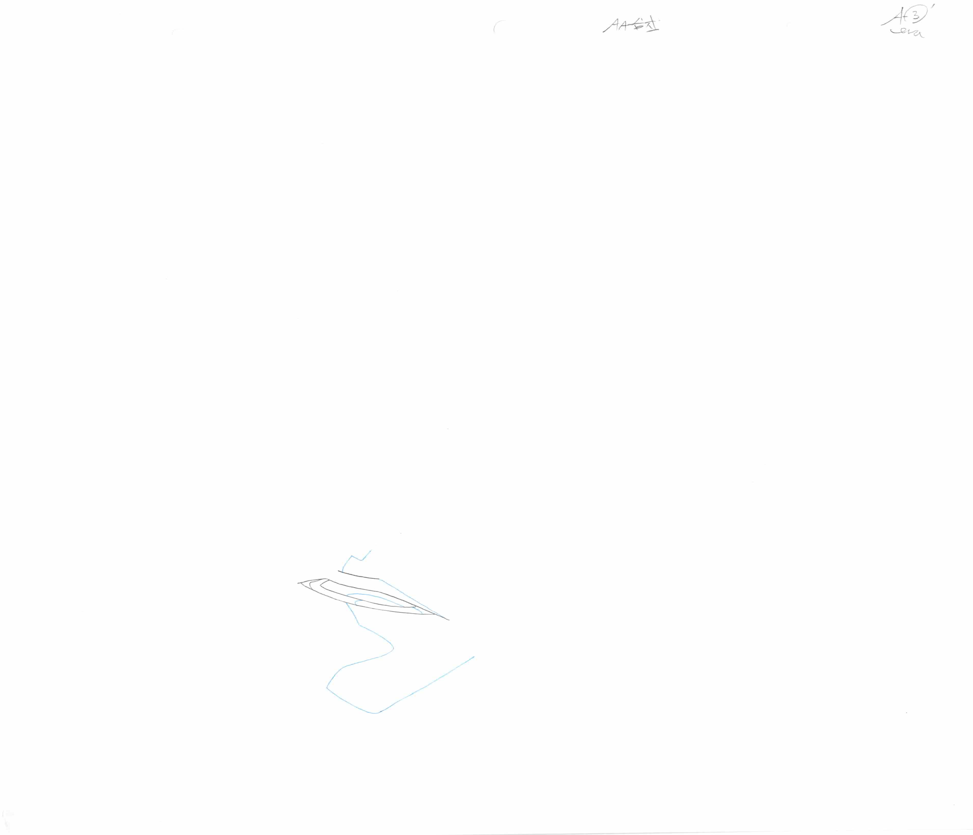 Bleach Original Drawing (Byakuya Kuchiki) 5 page Set
