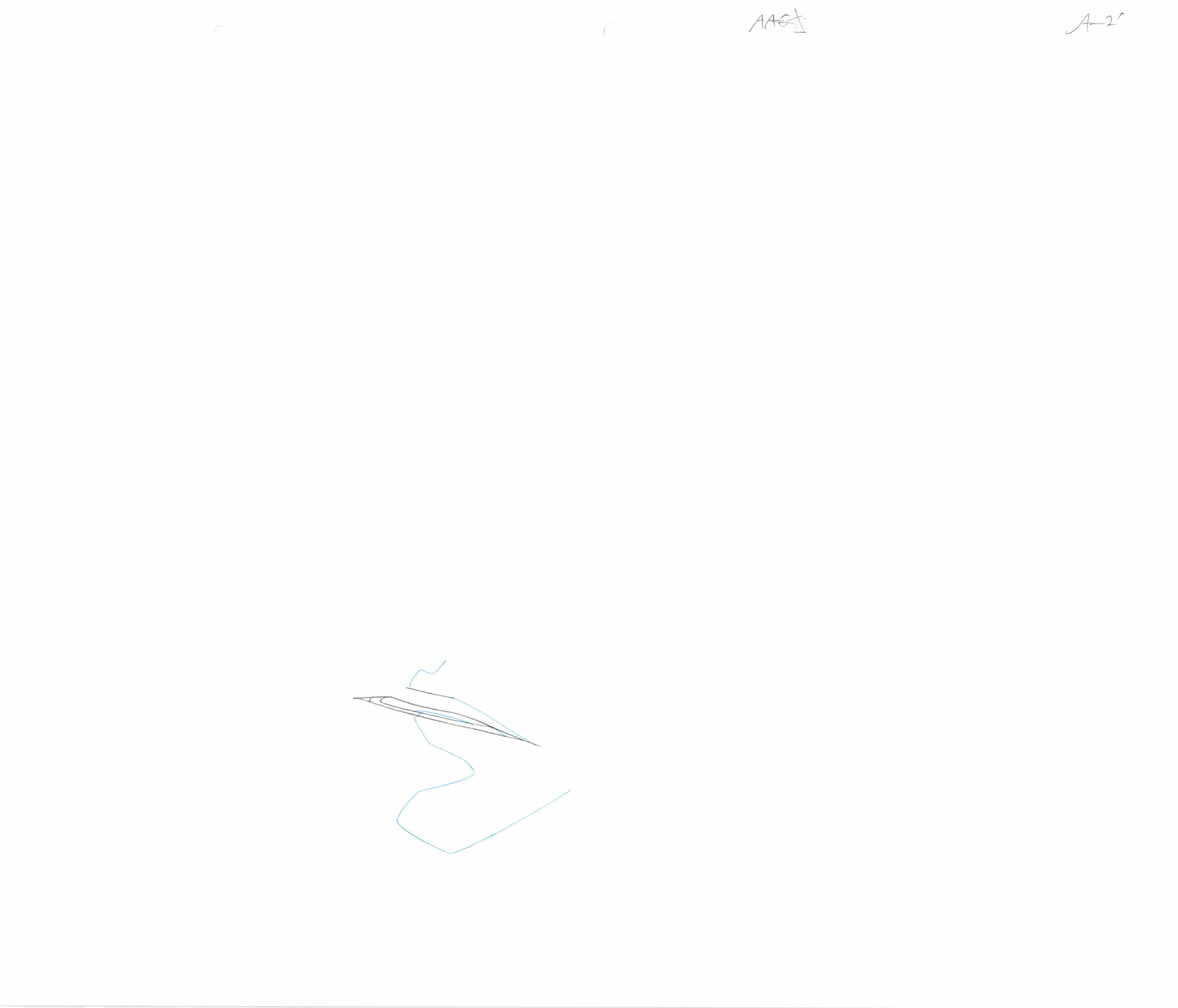 Bleach Original Drawing (Byakuya Kuchiki) 5 page Set