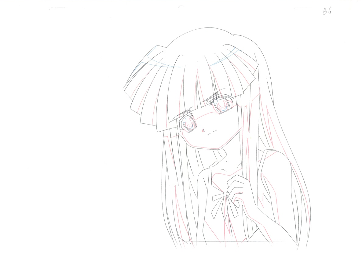 Higurashi When They Cry Original Drawing (Furude Rika) 2-page Set
