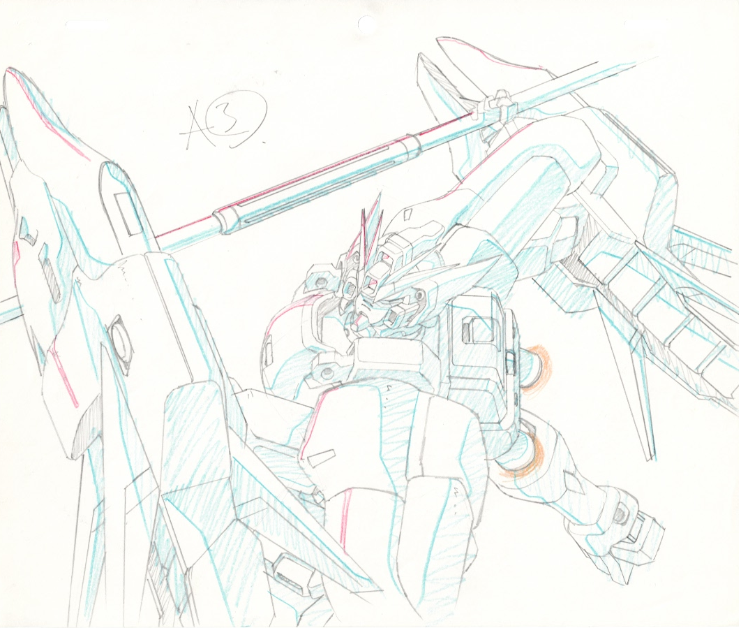 Gundam Wing: Endless Waltz Original Drawing (Altron Gundam EW)