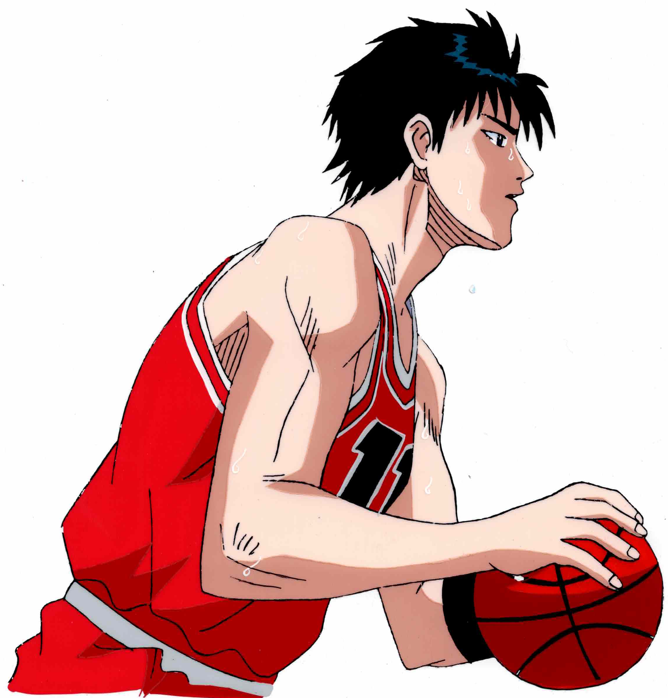 Slam Dunk OVA 3 Original Cel (Kaede Rukawa)