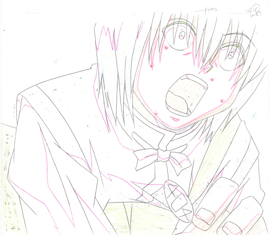 Hunter x Hunter Original Cel & Drawing (Kurapika)