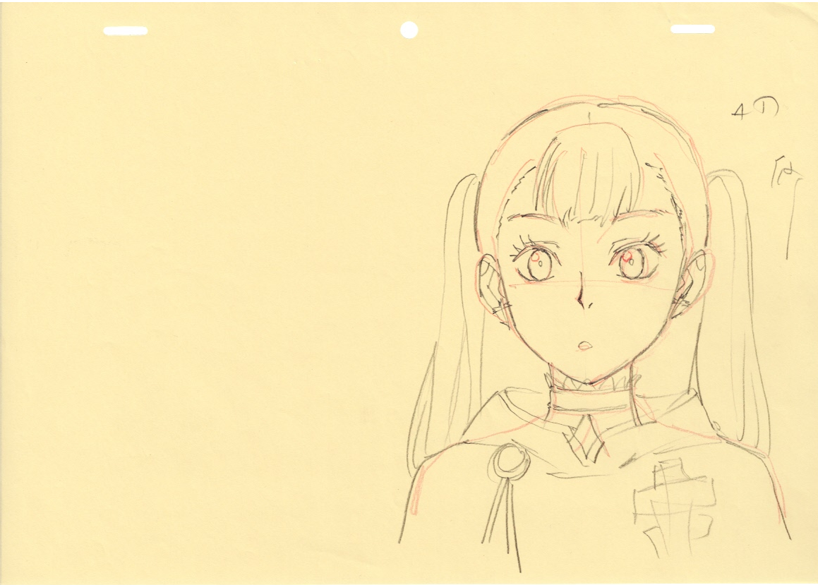 Black Clover Original Sketch (Noelle Silva) 2-page Set