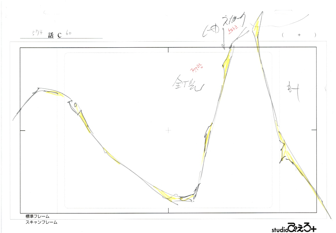 Naruto Shippuden Original Drawing (Kakashi Hatake) 9-page Set