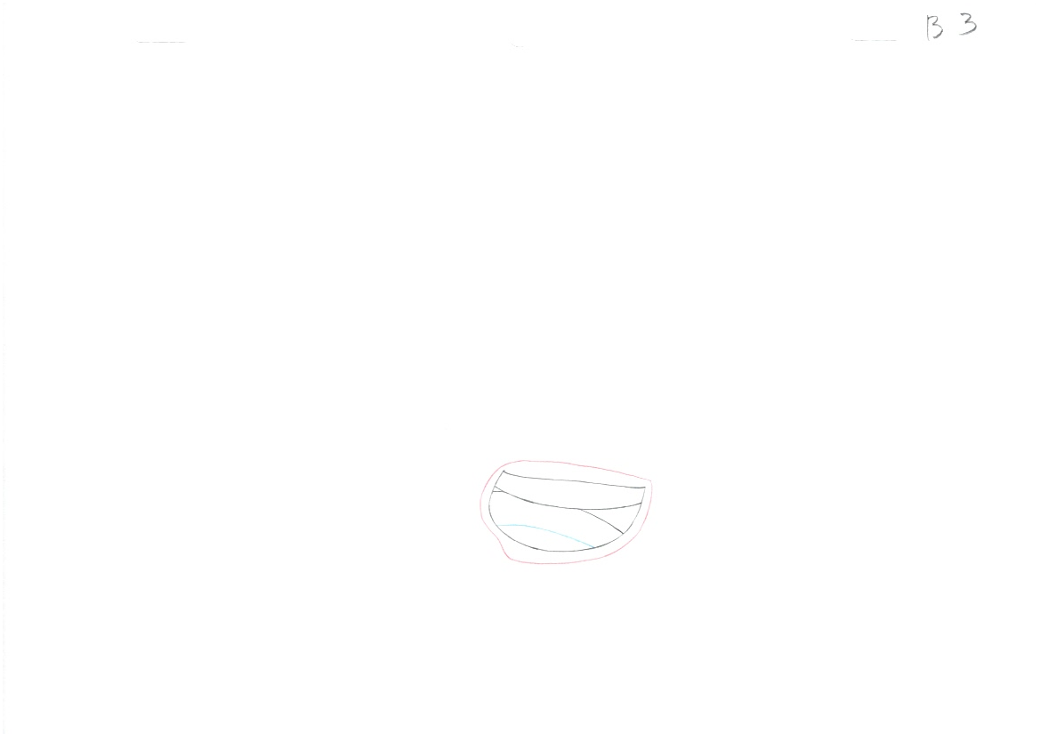 Naruto Original Sketch 3 page Set (Rock Lee)