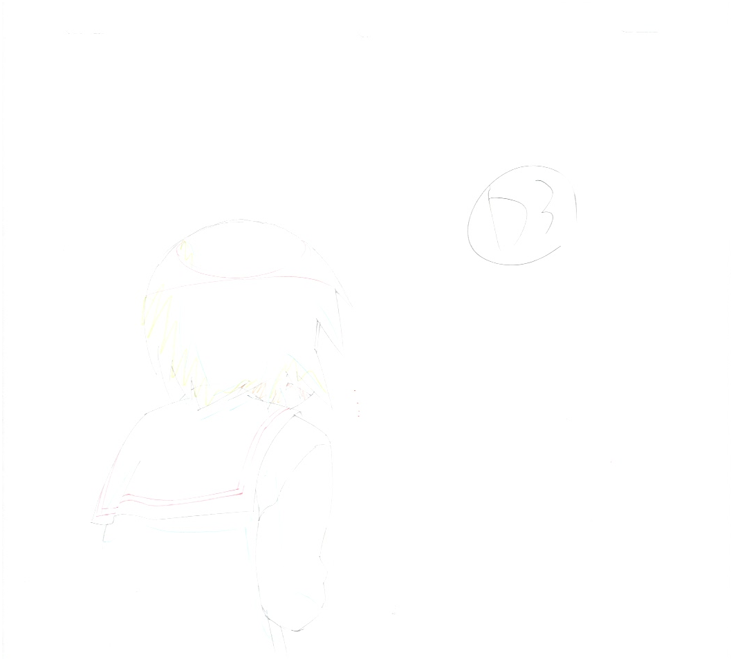 Azumanga Daioh Original Drawing 4 Page set (Kasuga Ayumu、Kagura)