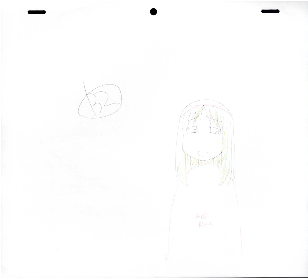 Azumanga Daioh Original Drawing 4 Page set (Kasuga Ayumu、Kagura)