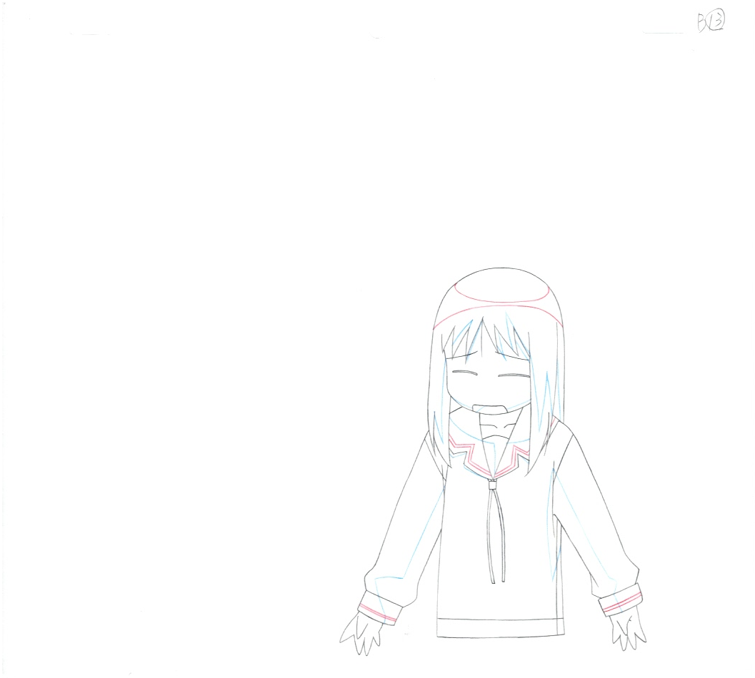 Azumanga Daioh Original Drawing 2 Page set (Kasuga Ayumu)