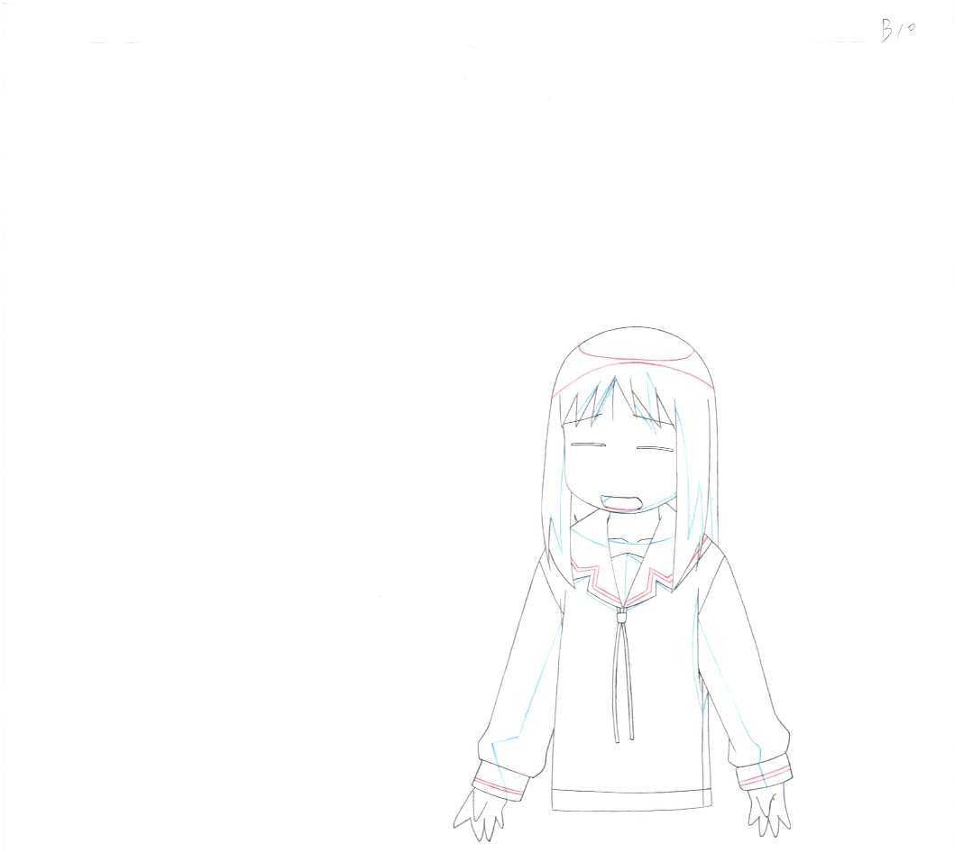 Azumanga Daioh Original Drawing 2 Page set (Kasuga Ayumu)