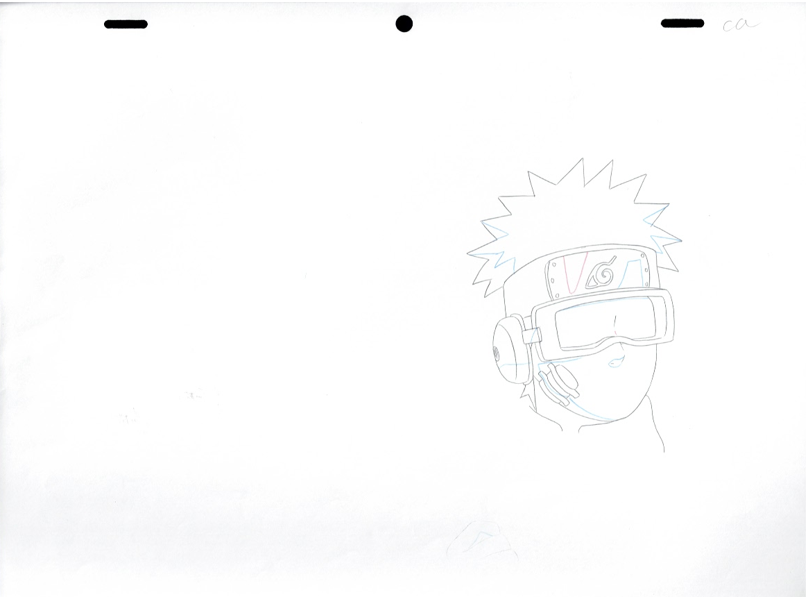 Naruto Shippuden Original Sketch (Obito Uchiha) 3 page set